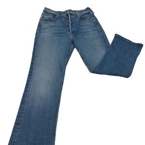 MOTHER Flare Jeans in Classic Blue